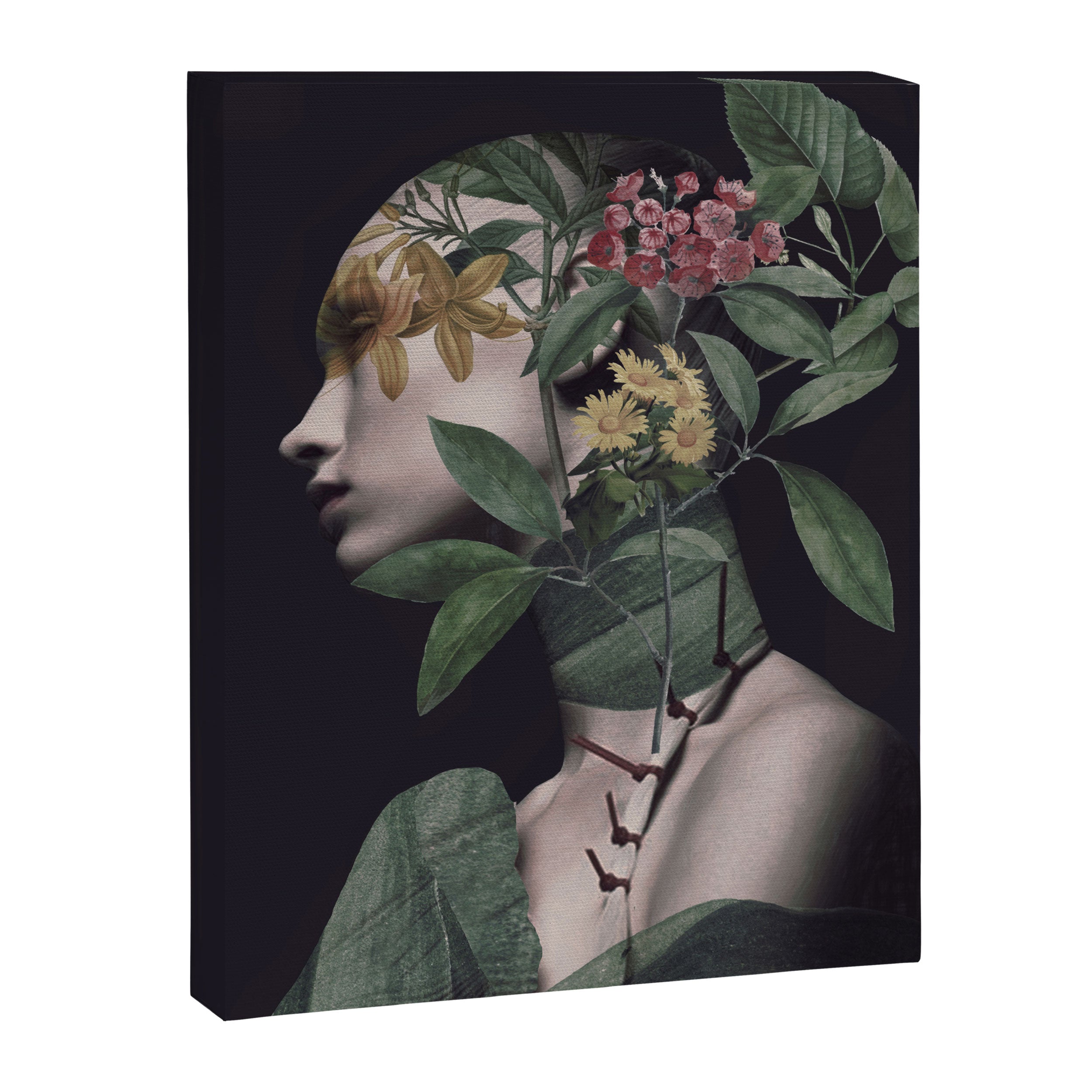 Lady Portrait Canvas Print Gallery Image 6