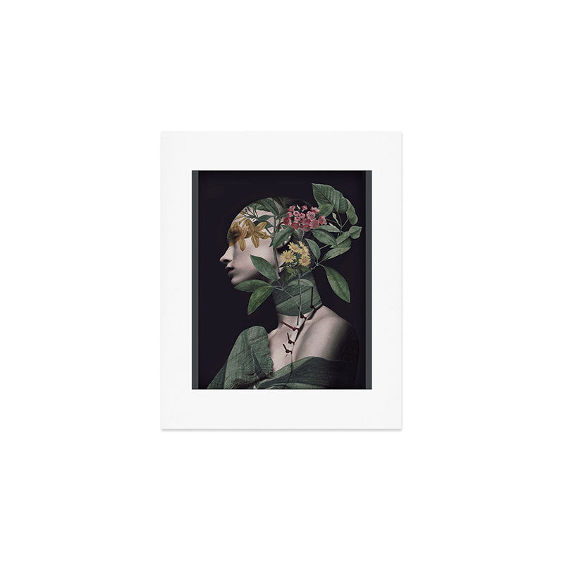 Lady Portrait Art Print Gallery Image 1