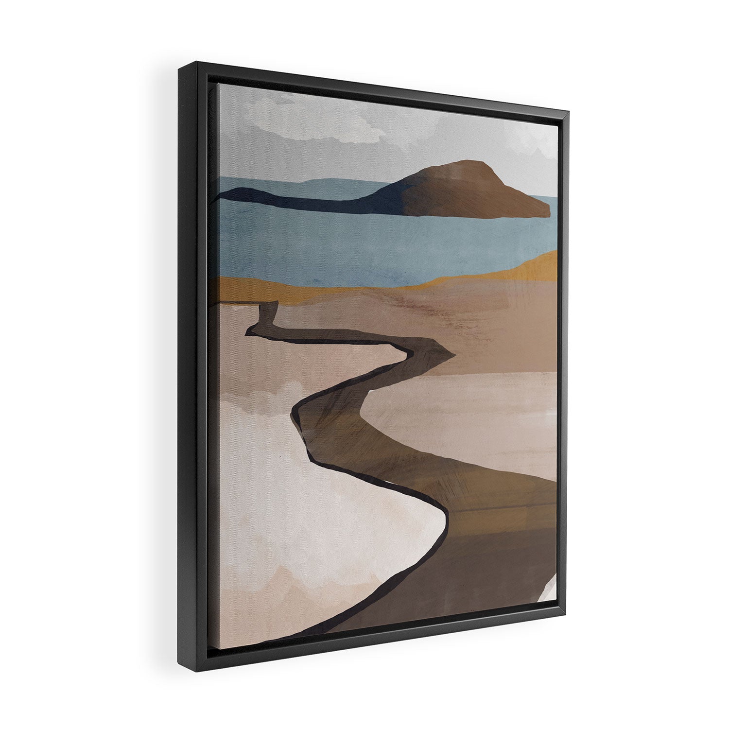 landscape 02 Framed Canvas Print Gallery Image 2