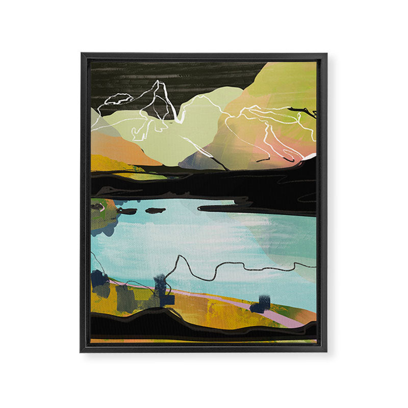 landscape 04 Framed Canvas Print Gallery Image 8