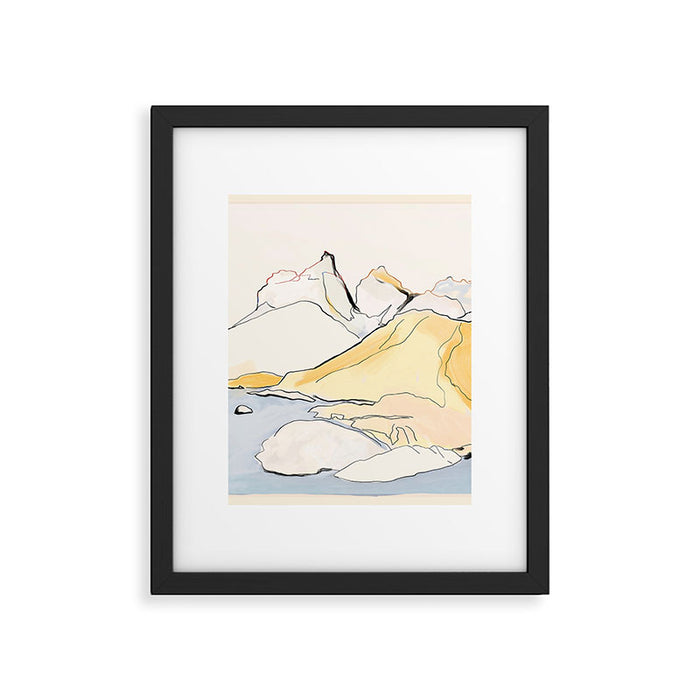 landscape 08 Framed Art Print Gallery Image 1