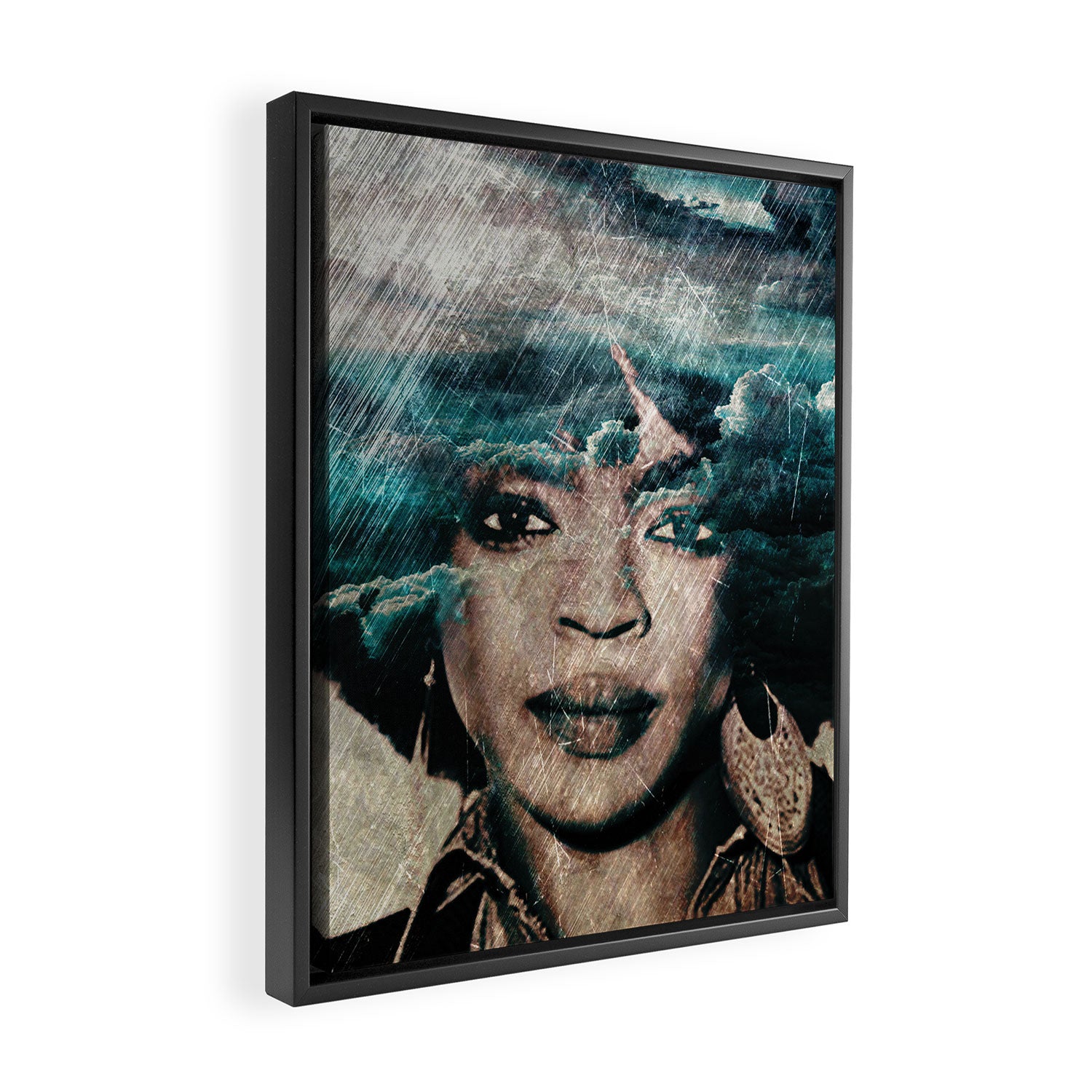Lauryn Hill  Framed Canvas Print Gallery Image 2
