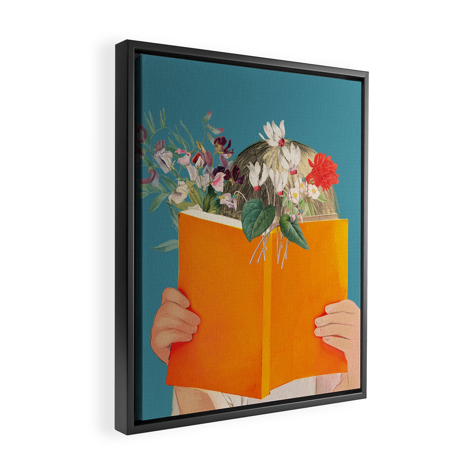 Little Dreamer 3 Framed Canvas Print Gallery Image 2