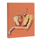Minimal Abstract Woman 6 Canvas Print Gallery Image 6