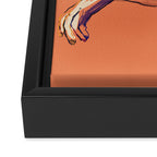 Minimal Abstract Woman 6 Framed Canvas Print Gallery Image 3