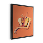 Minimal Abstract Woman 6 Framed Canvas Print Gallery Image 2