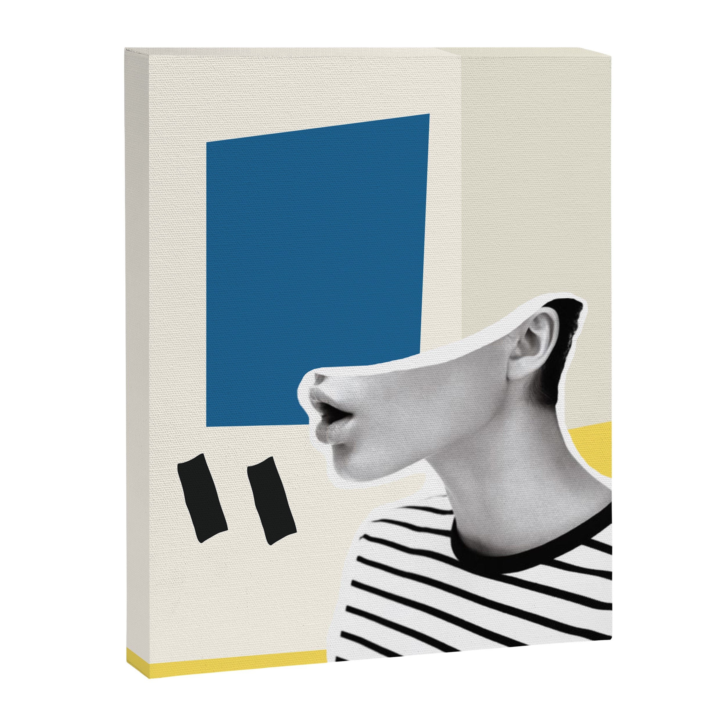 minimal collage Canvas Print Gallery Image 6