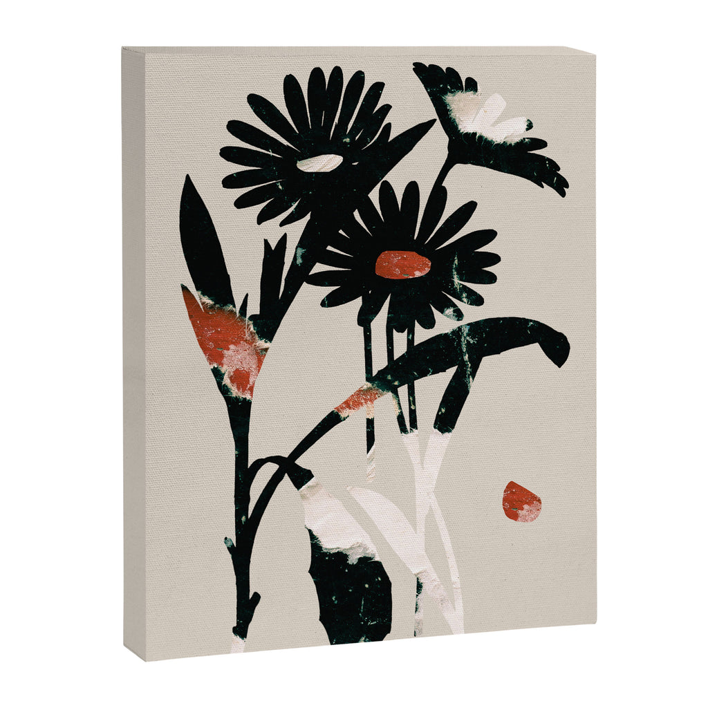 minimal collage/ Flowers 2 Canvas Print Gallery Image 6