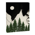 minimal collage/ Forest Canvas Print Gallery Image 6