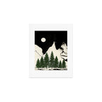 minimal collage/ Forest Art Print Gallery Image 1