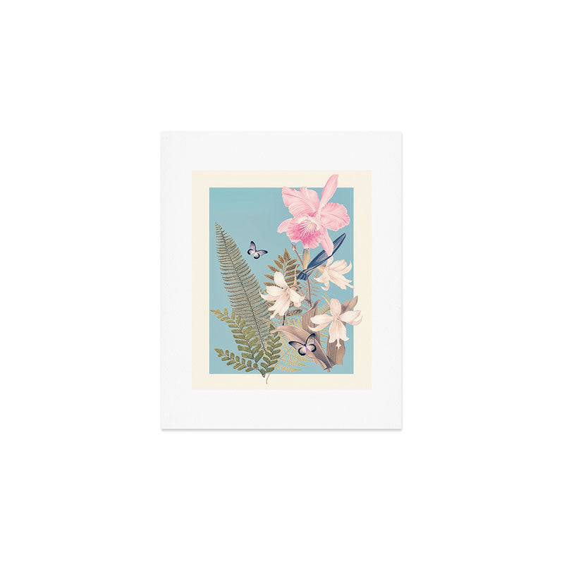 minimal collage/ Garden 3 Art Print Gallery Image 1