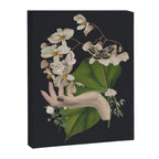 Minimal Collage/ Hand, Plants and Butterflies 6 Canvas Print Gallery Image 6