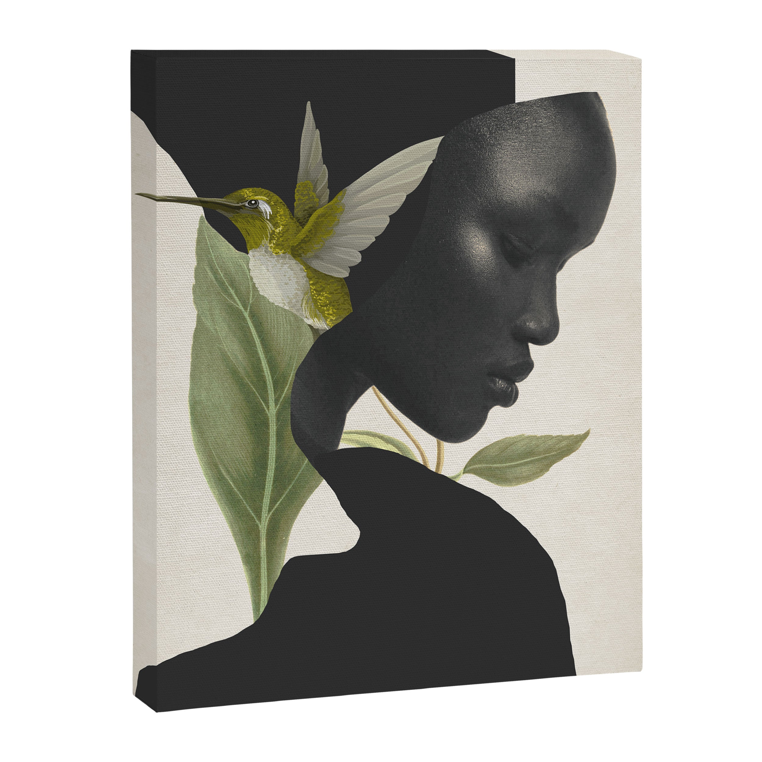 minimal collage /silence 6 Canvas Print Gallery Image 6