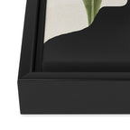 minimal collage /silence 6 Framed Canvas Print Gallery Image 3
