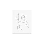 Minimal Line Drawing 2 Art Print Gallery Image 1