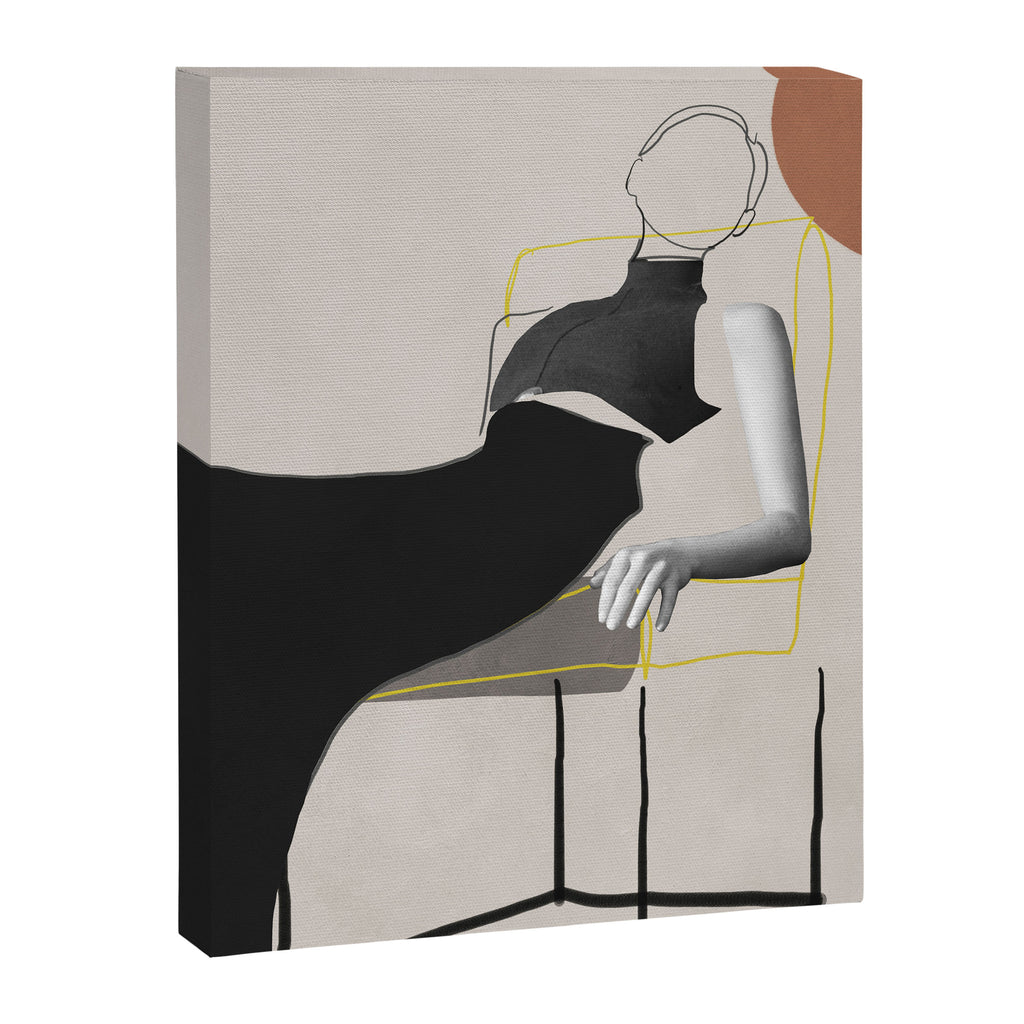 Minimalist Girl3 Canvas Print Gallery Image 6