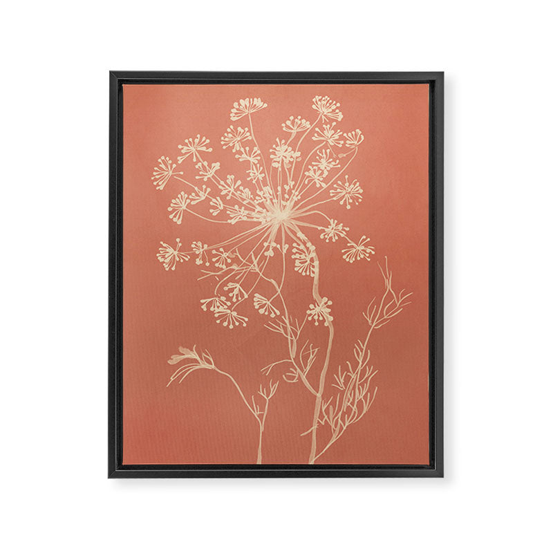 Minimalist Wild Plant 11 Framed Canvas Print Gallery Image 6