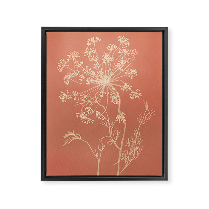 Minimalist Wild Plant 11 Framed Canvas Print Gallery Image 1