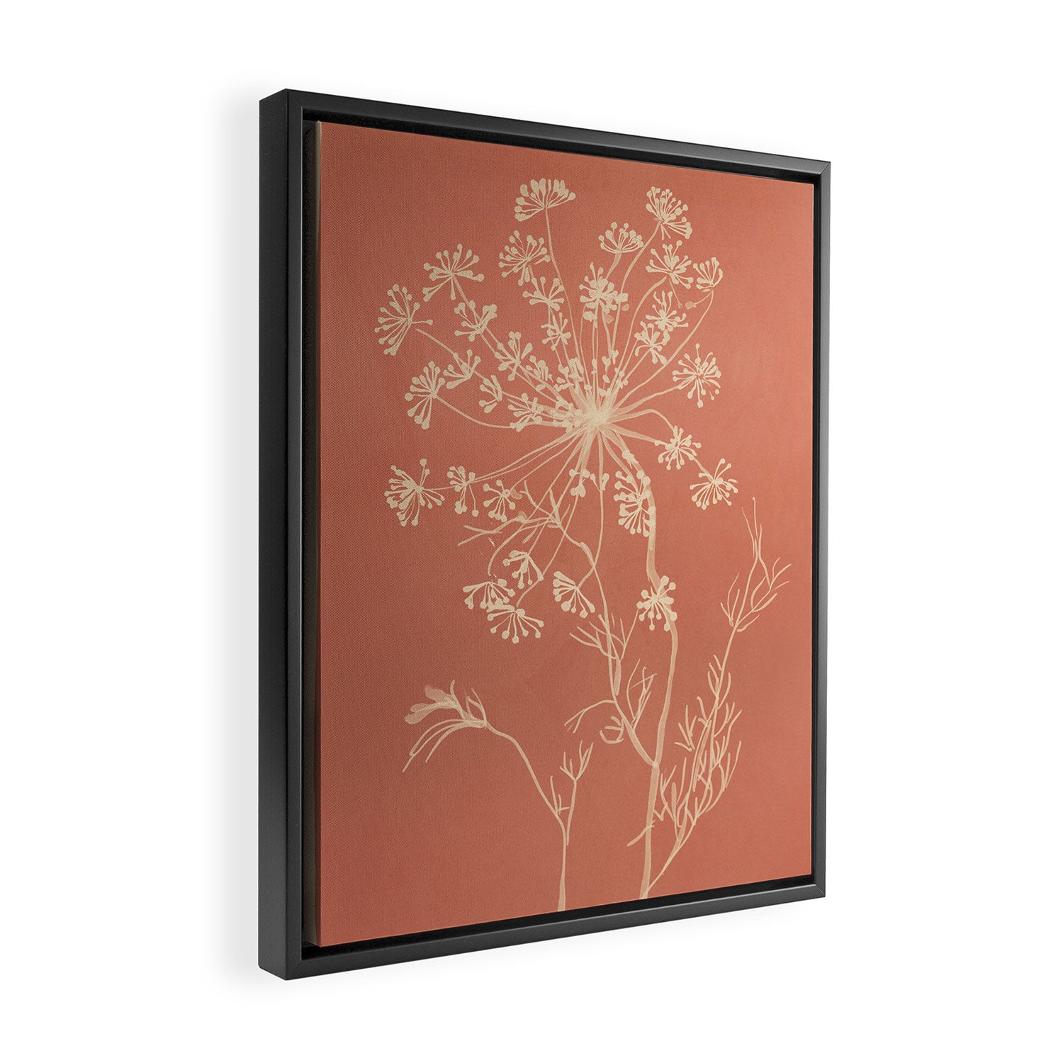 Minimalist Wild Plant 11 Framed Canvas Print Gallery Image 2