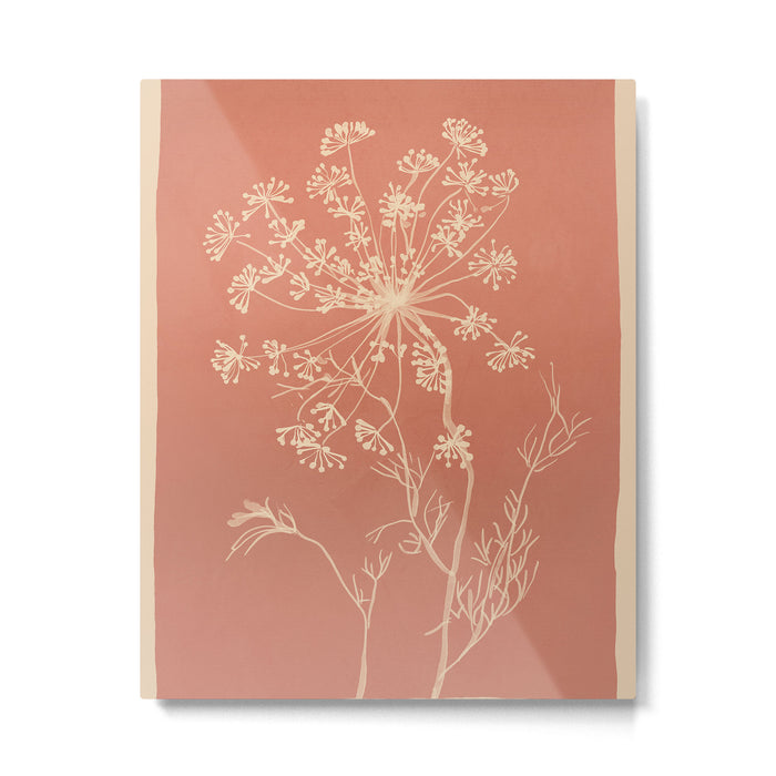 Minimalist Wild Plant 11 Metal Print Gallery Image 1