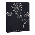 Minimalist Wild Plant 6 Black And White Canvas Print Gallery Image 6