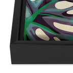 Monstera Framed Canvas Print Gallery Image 3