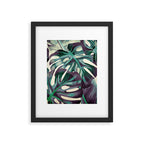 Monstera Framed Art Print Gallery Image 6