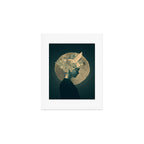 Moonlight Lady Art Print Gallery Image 1