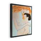 Mother and Child ,Gustav Klimt ,The Three Ages of Woman (detail) 3 Framed Canvas Print Gallery Image 2
