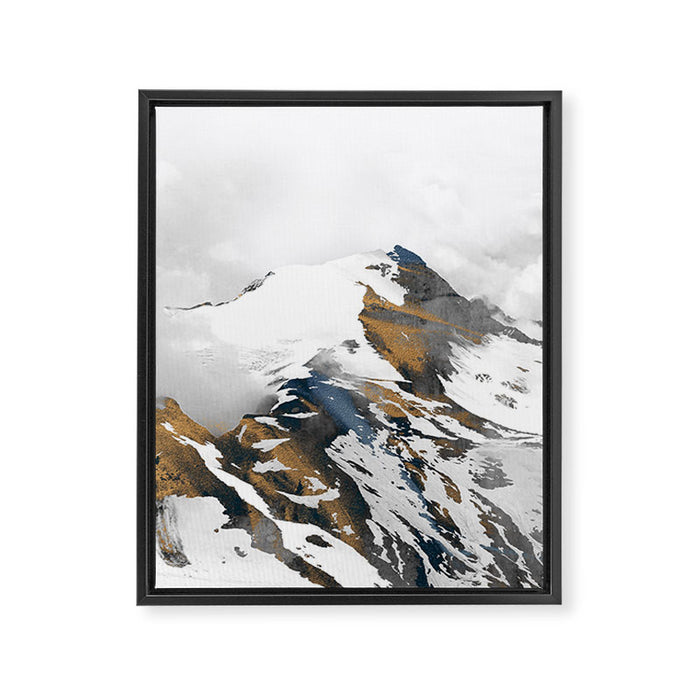 mountain 10 Framed Canvas Print Gallery Image 1