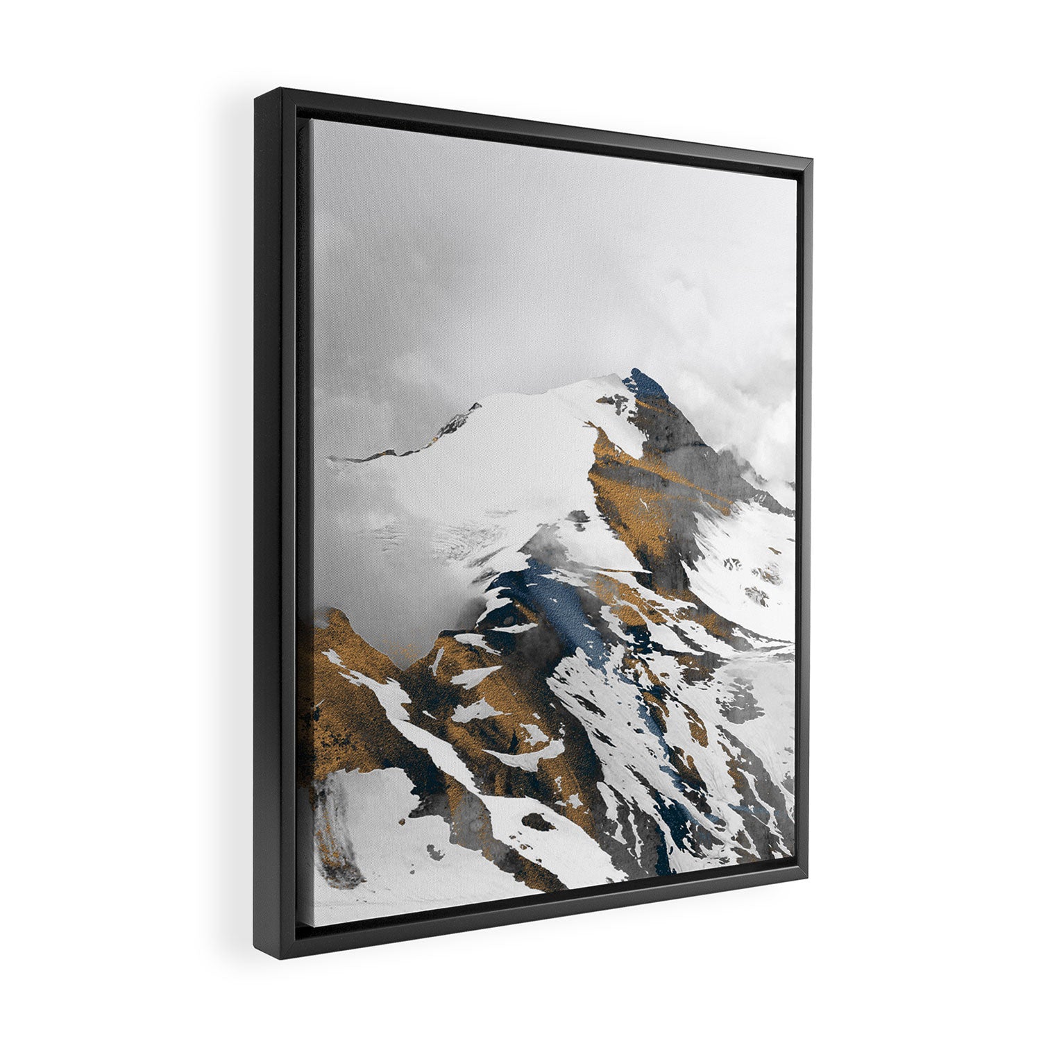 mountain 10 Framed Canvas Print Gallery Image 2