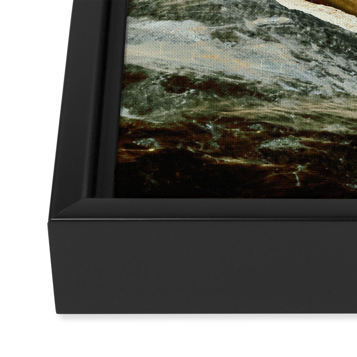 Mountain 12 Framed Canvas Print Gallery Image 3