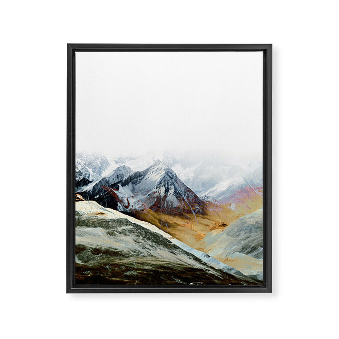 Mountain 12 Framed Canvas Print Gallery Image 1