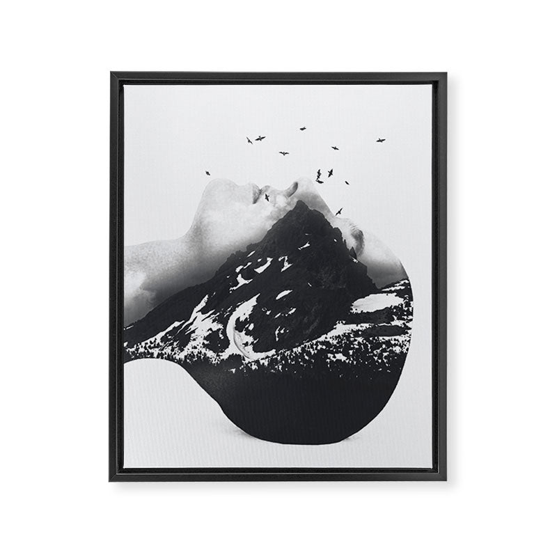 Mountain 46 Framed Canvas Print Gallery Image 6
