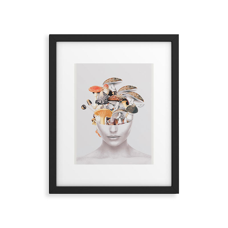 Mushroom Lady 3 Framed Art Print Gallery Image 5