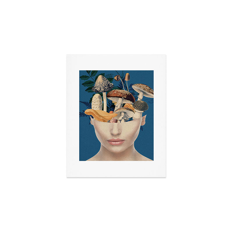 Mushroom Lady 7 Art Print Gallery Image 1