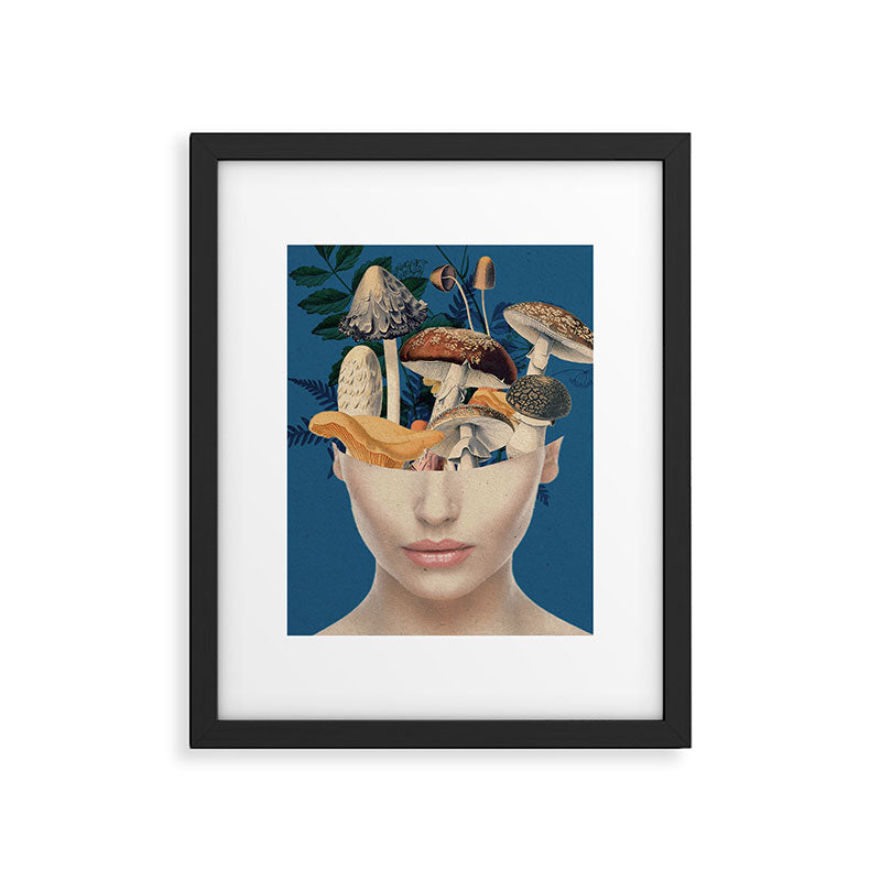 Mushroom Lady 7 Framed Art Print Gallery Image 5