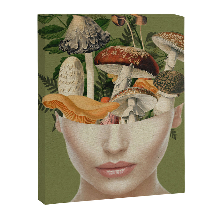 Mushroom Lady 9 Canvas Print Gallery Image 1