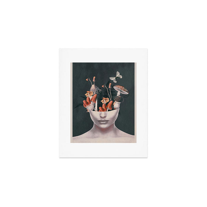 Mushroom Lady Art Print Gallery Image 1