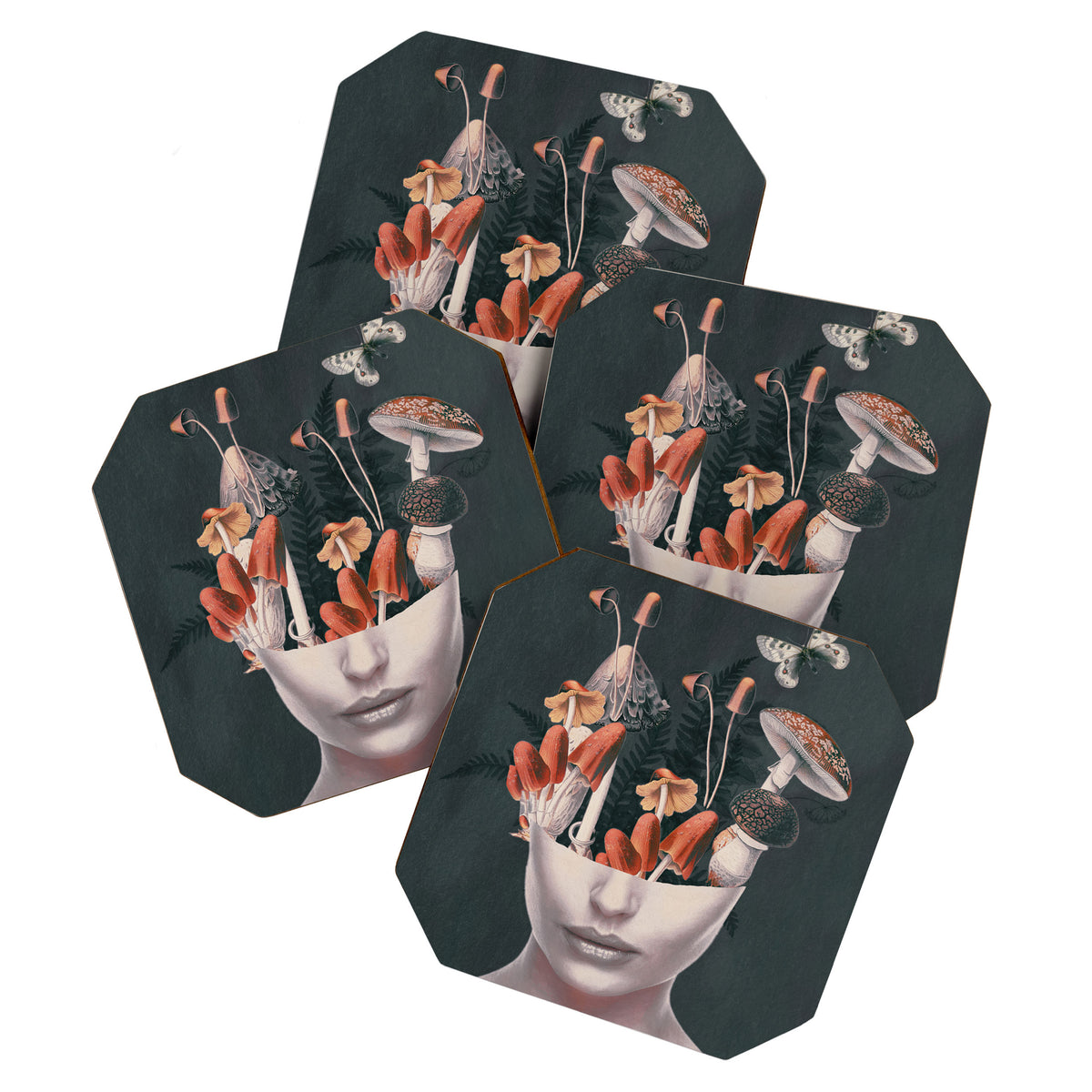 Mushroom Lady Coaster Gallery Image 1