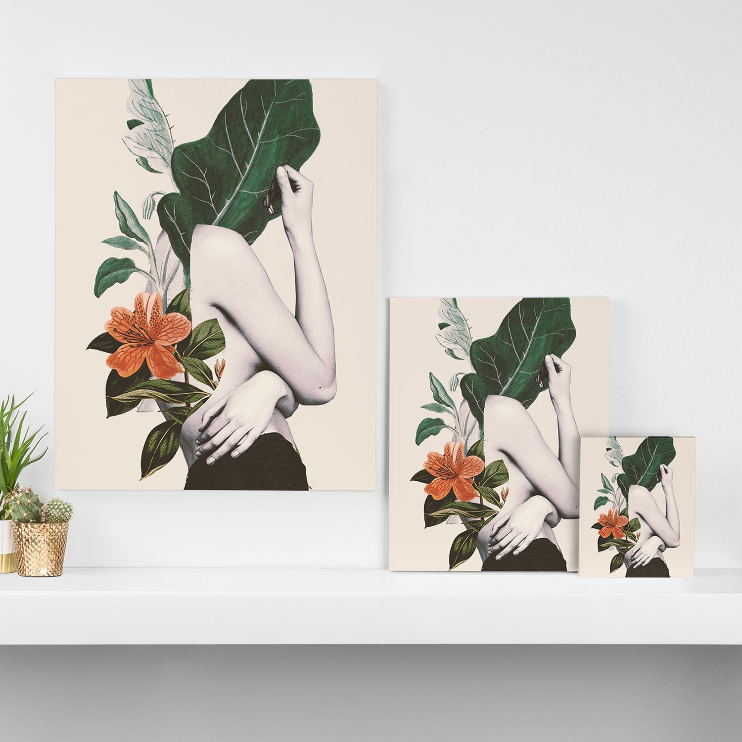 natural beauty-collage 2 Canvas Print Gallery Image 3