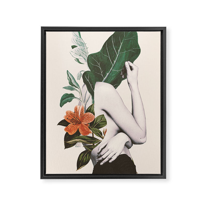 natural beauty-collage 2 Framed Canvas Print Gallery Image 6