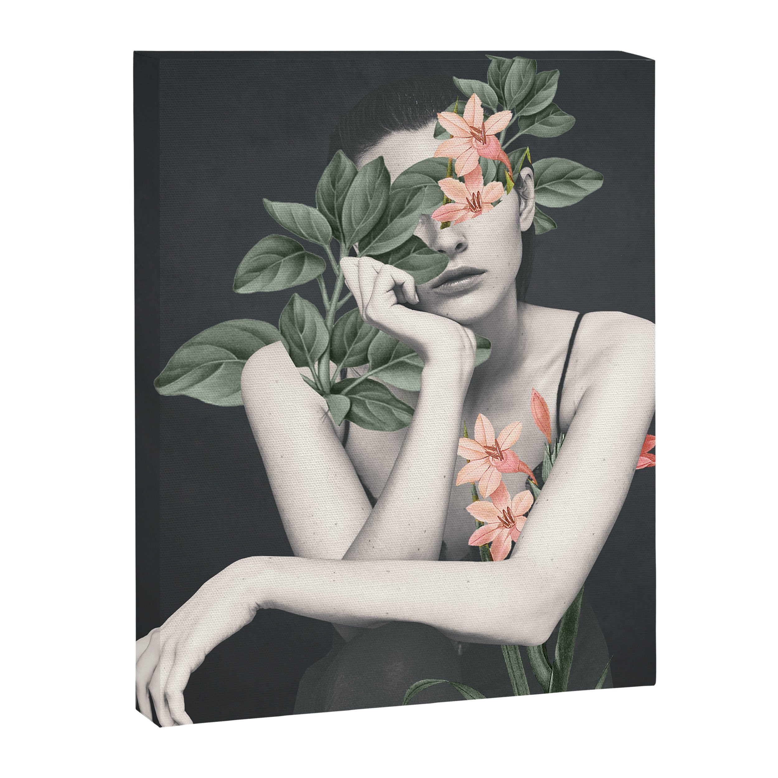 natural beauty-collage 3/1 Canvas Print Gallery Image 6