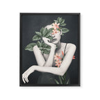 natural beauty-collage 3/1 Framed Canvas Print Gallery Image 6
