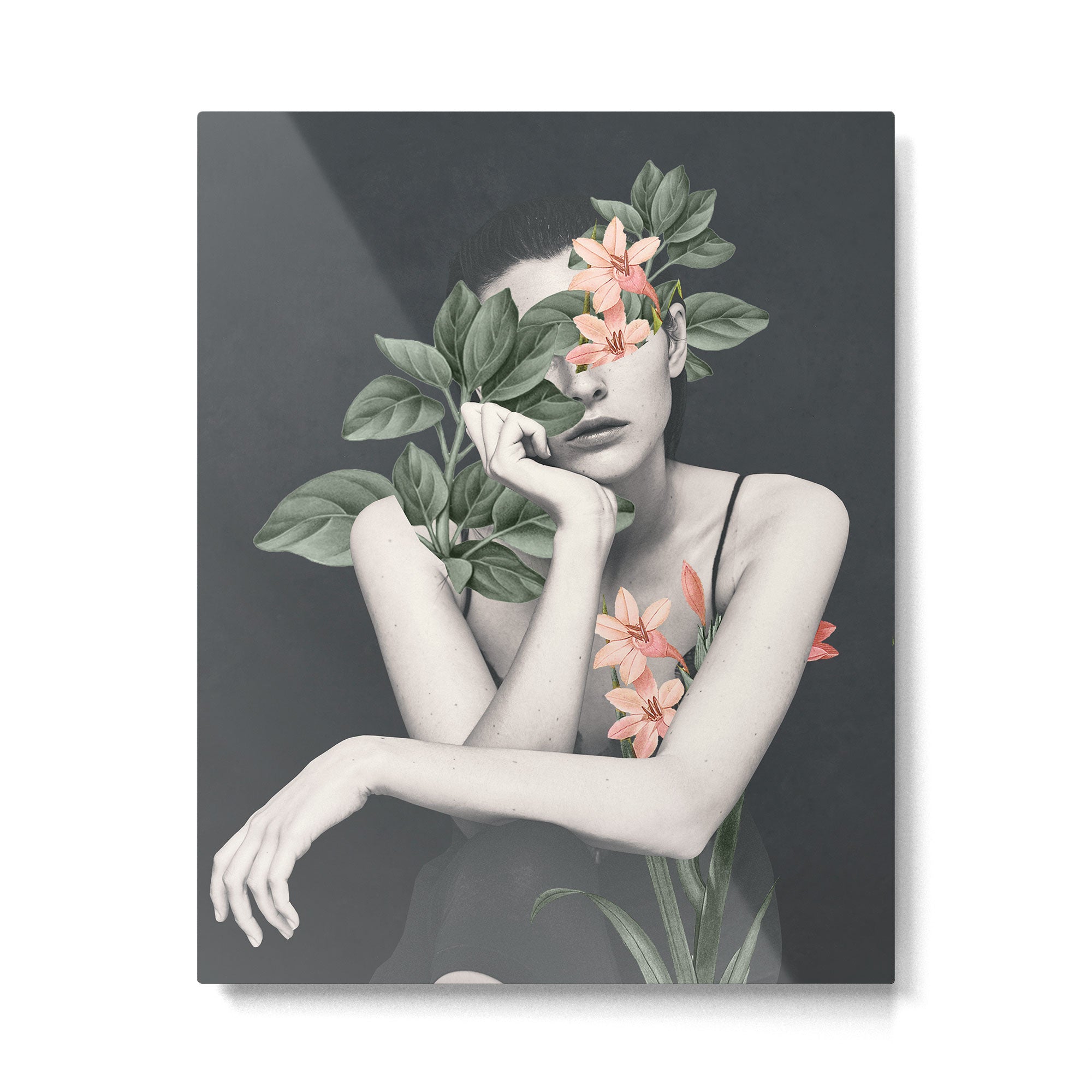 natural beauty-collage 3/1 Metal Print Gallery Image 4