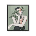 natural beauty-collage 3/2 Framed Canvas Print Gallery Image 6
