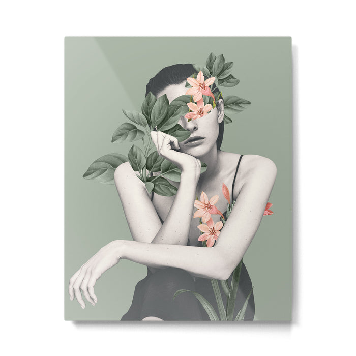 natural beauty-collage 3/2 Metal Print Gallery Image 1