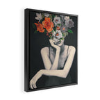 natural beauty-collage 3/3 Framed Canvas Print Gallery Image 2