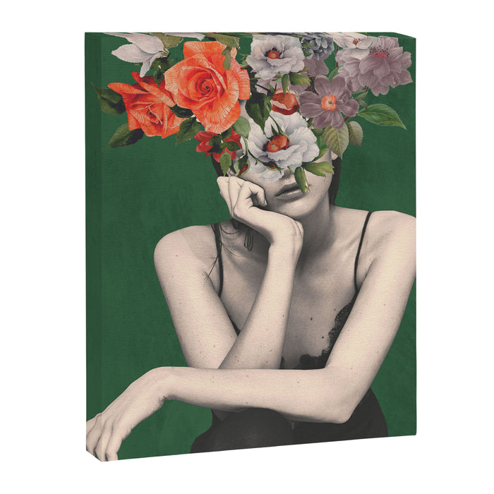 natural beauty-collage 3/5 Canvas Print Gallery Image 1