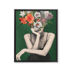 natural beauty-collage 3/5 Framed Canvas Print Gallery Image 6